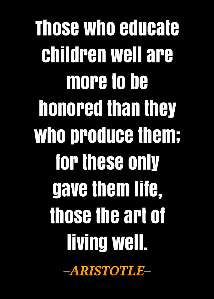 ARISTOTLE Quote