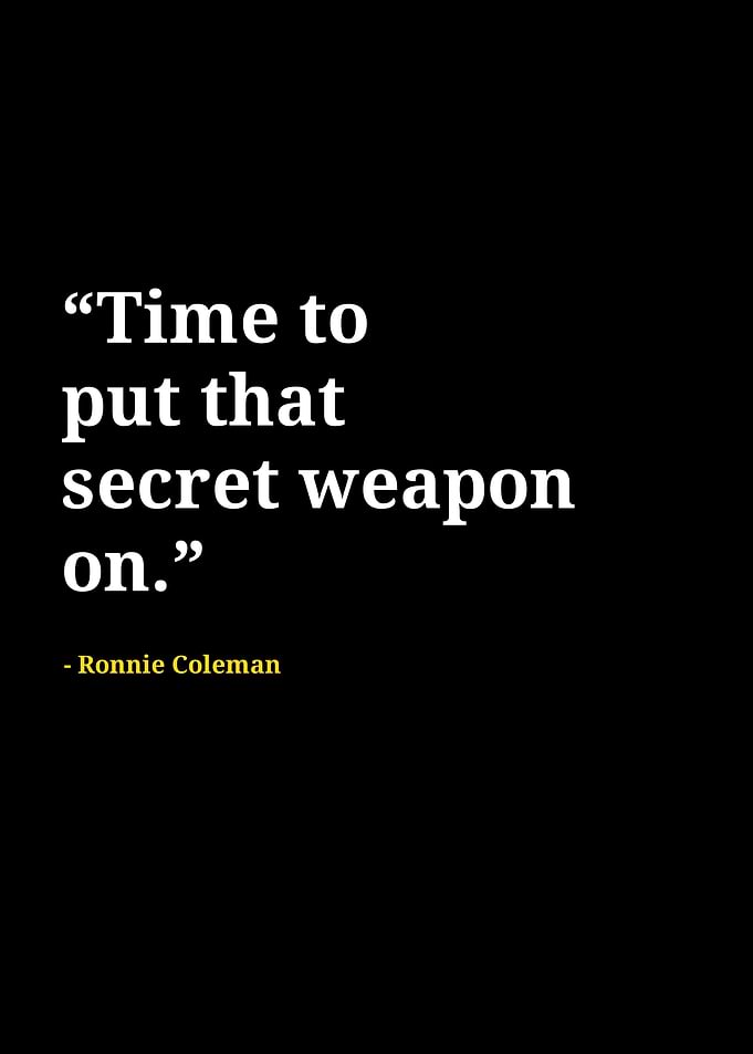 Ronnie Coleman quotes