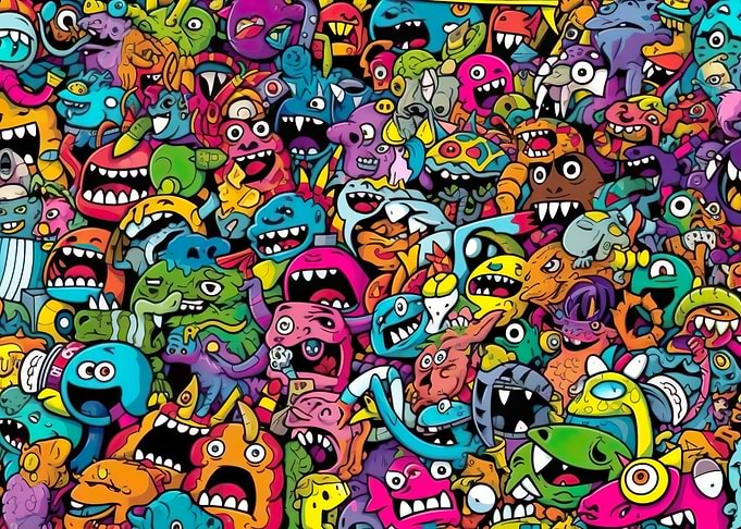 Monster Collage
