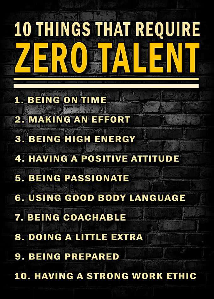 Zero Talent Motivational