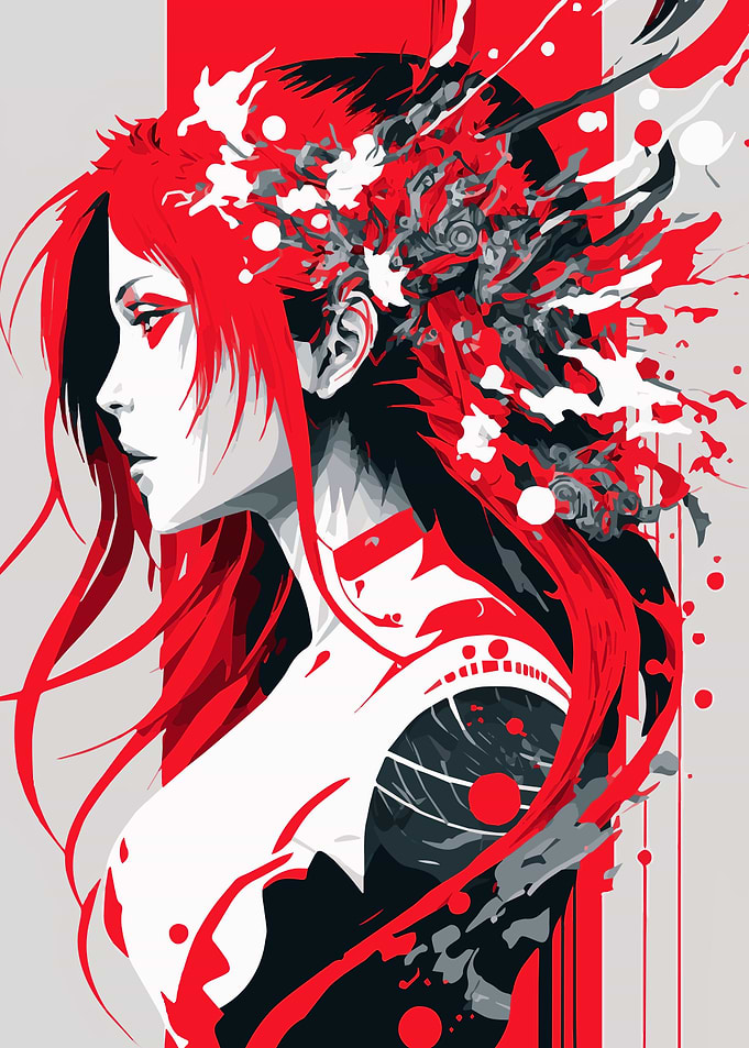 Japanese Cyberpunk Girl