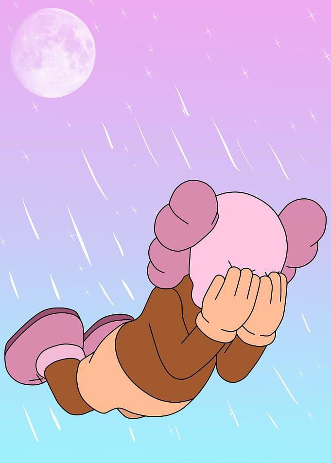 kaws fly high