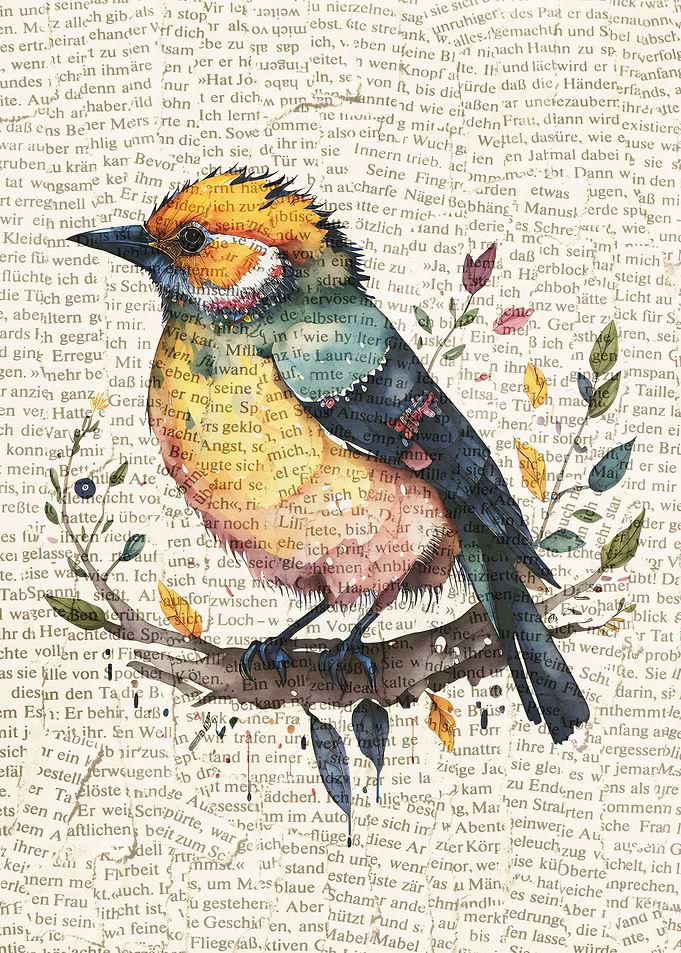 Journal Watercolor Bird