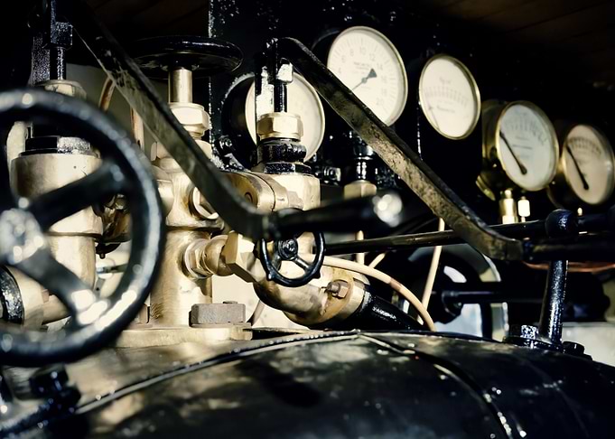 Steampunk train control co