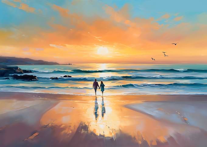 Beach Sundown