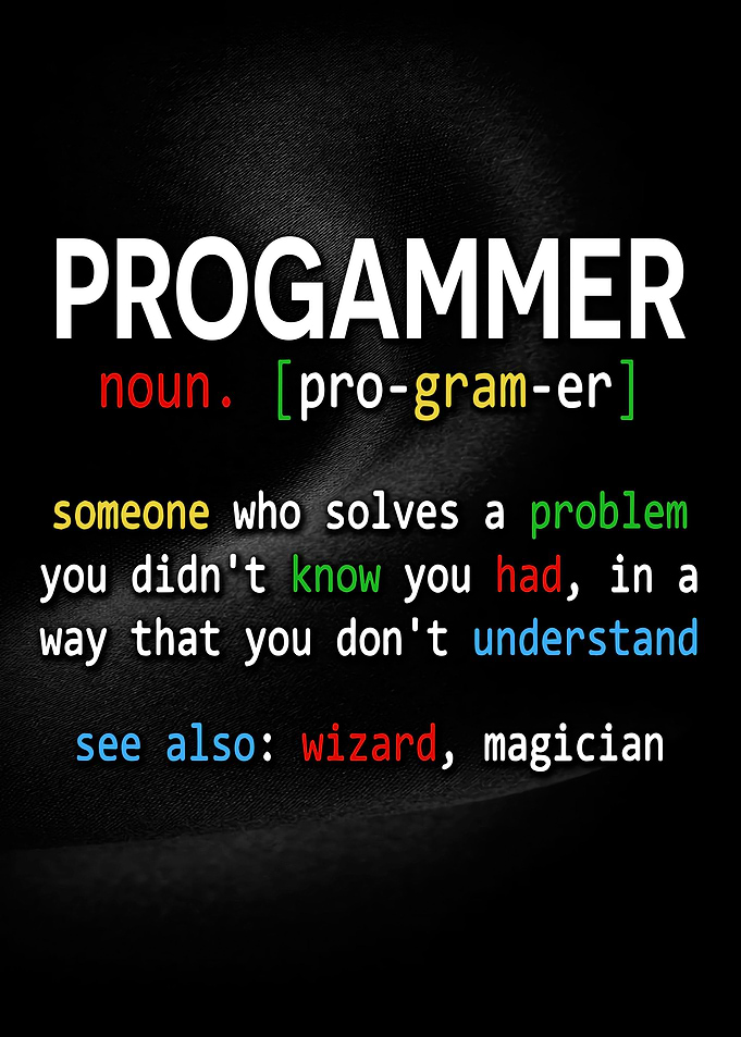 Programmer Definition Code