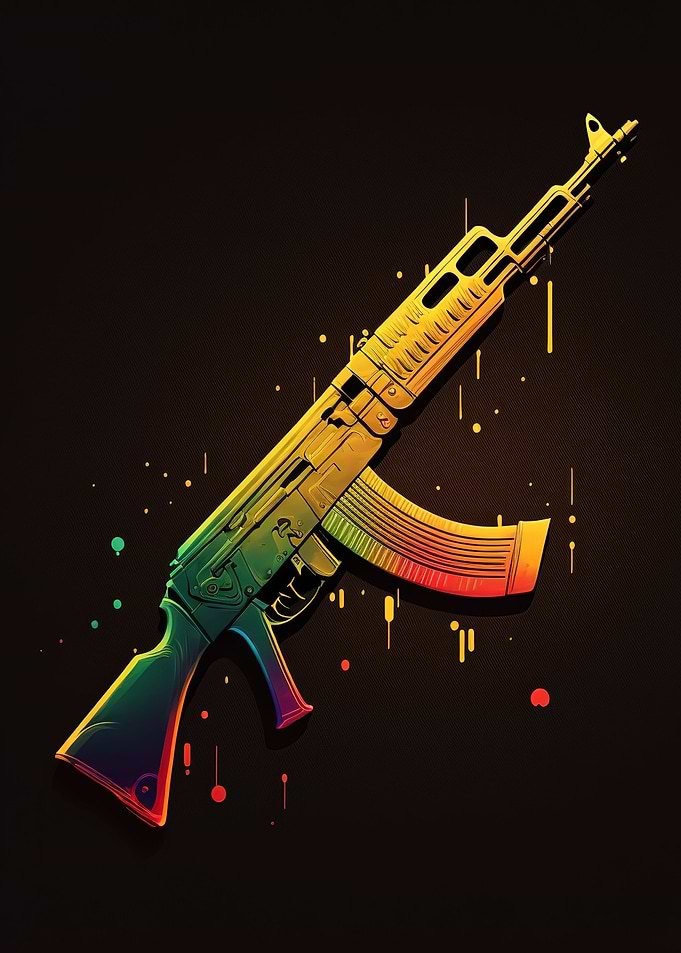 gun neon