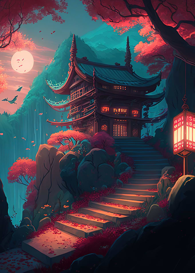 Night Japan House