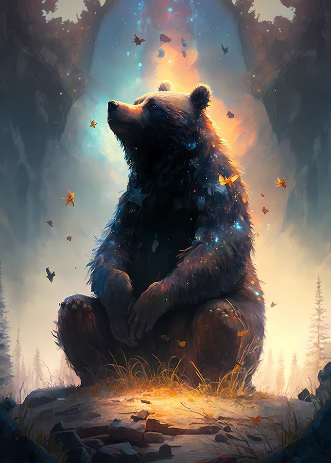 Bear Fairy tale setting
