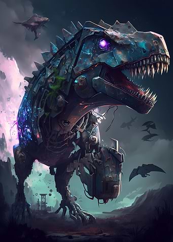 TRex Fairy tale world