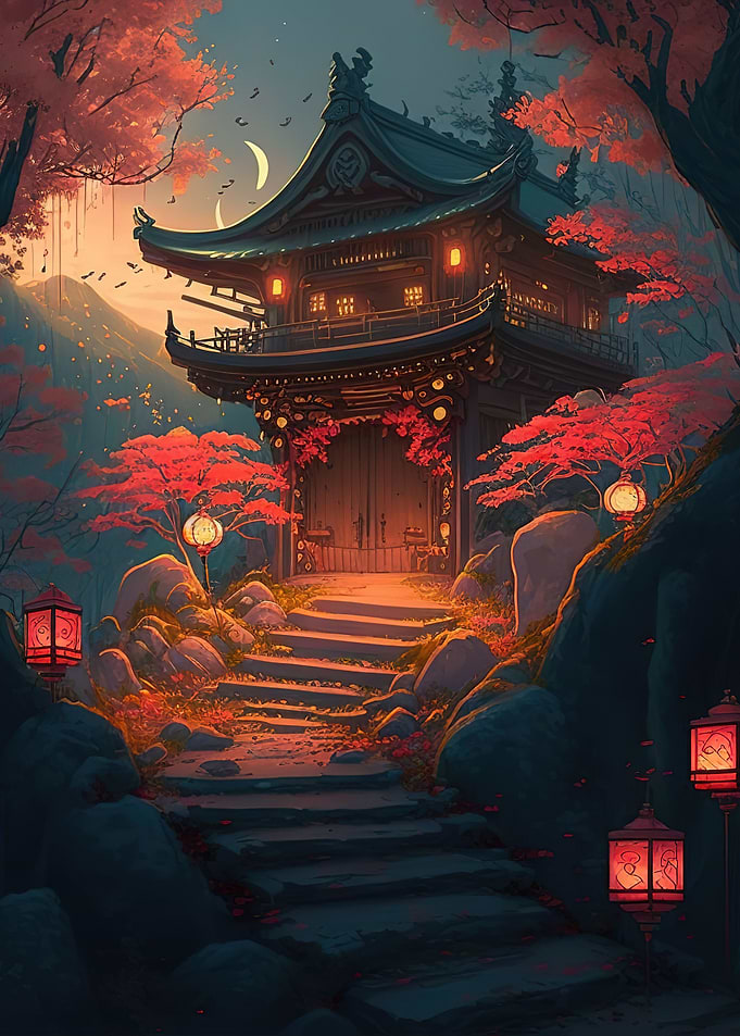 Night Japan House