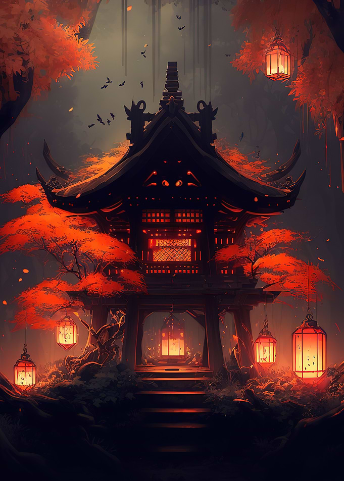 Night Japan House