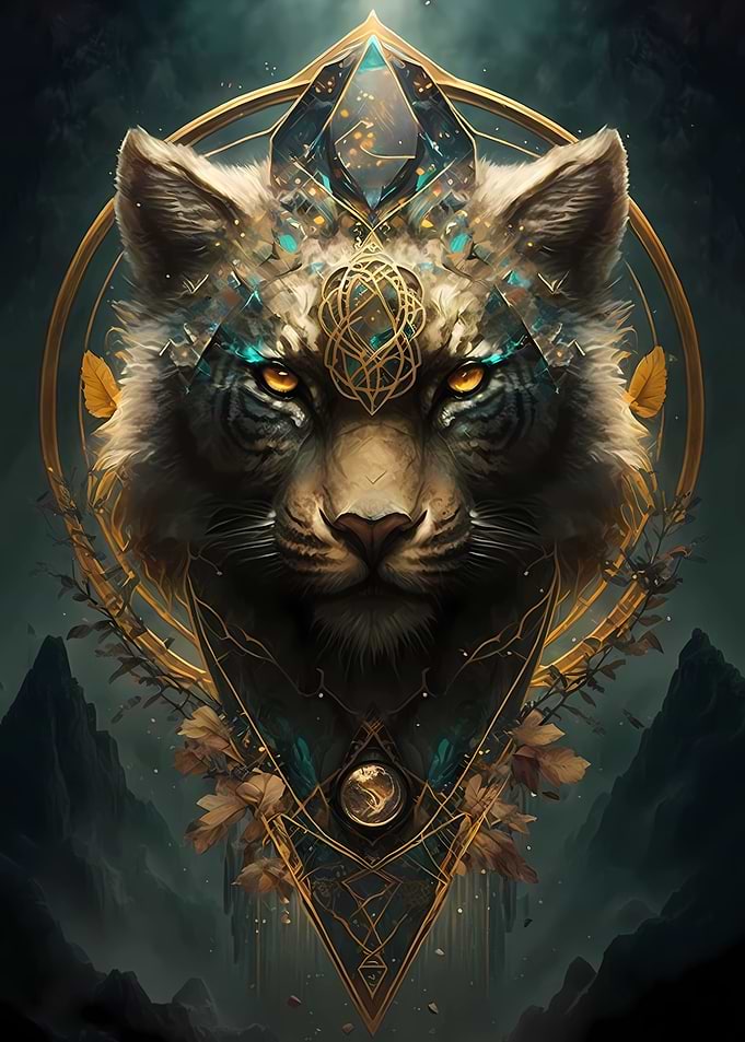 Tiger Whimsical