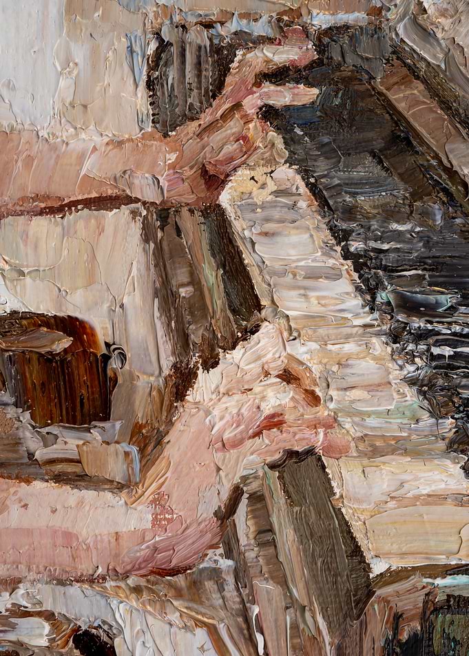Oil Painting Piano
