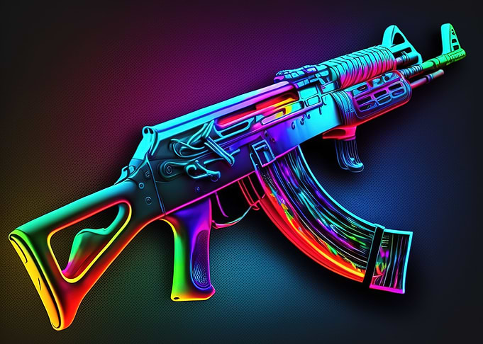 gun neon