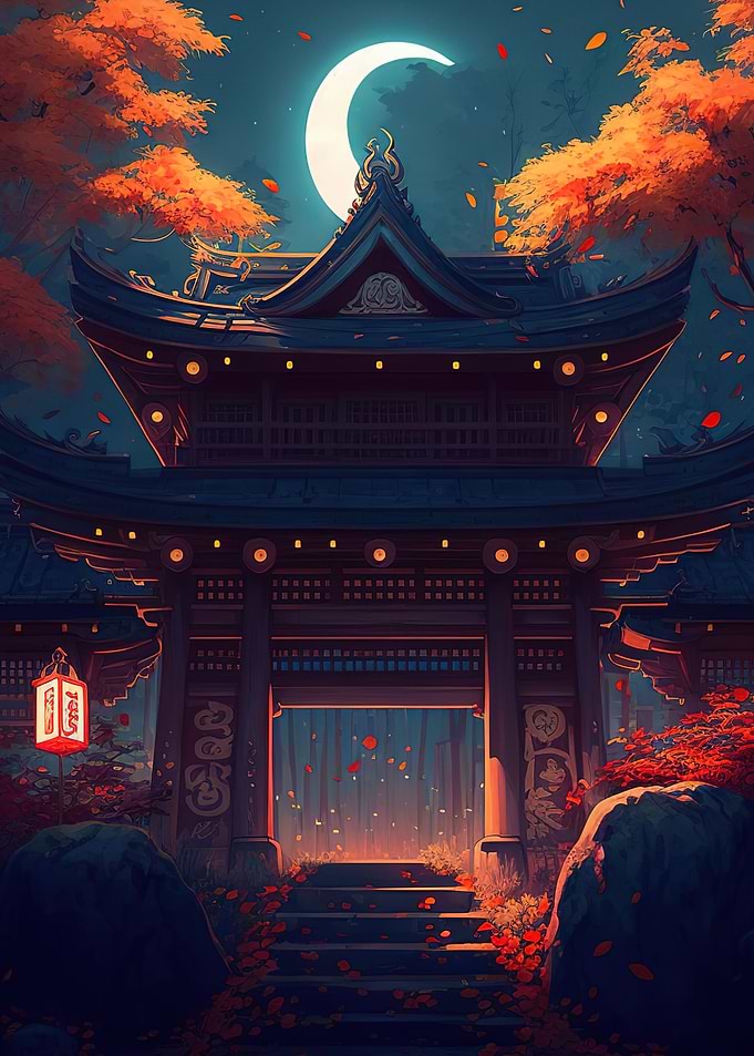 Night Japan House