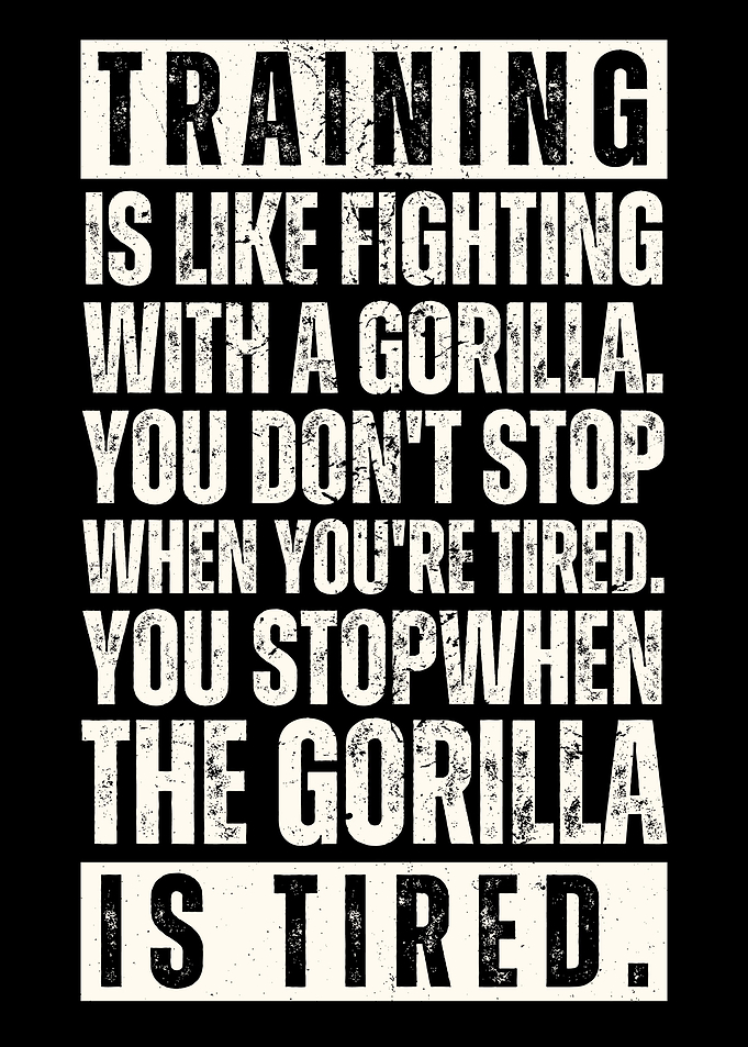Training is Like Fighting