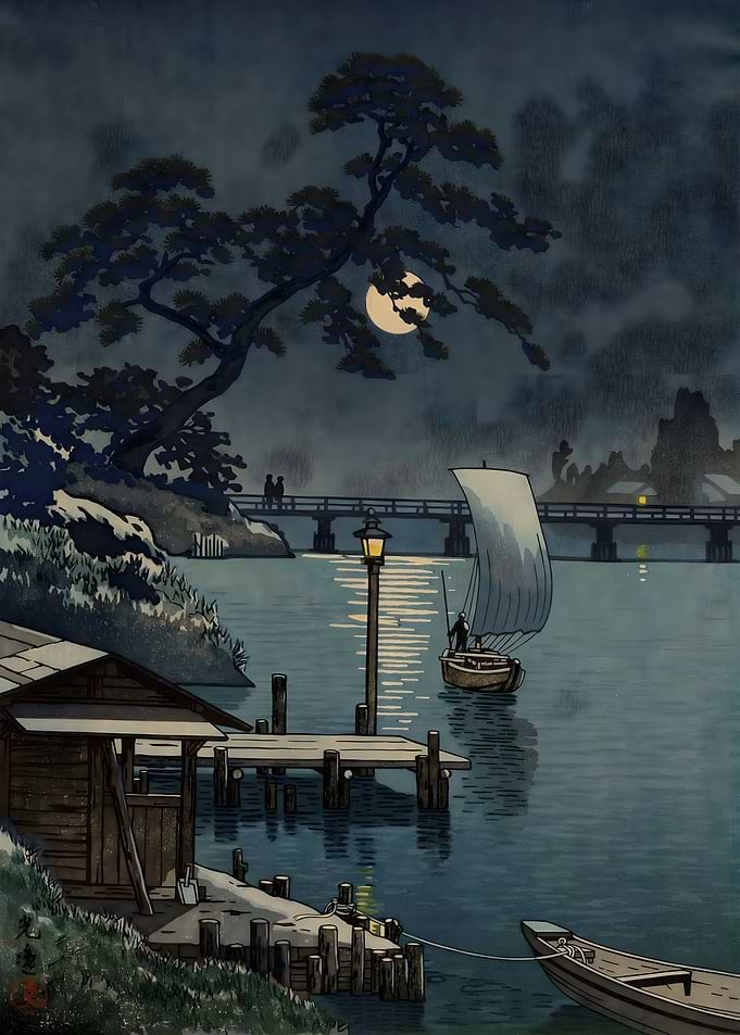 Shimonoseki on Early Autum