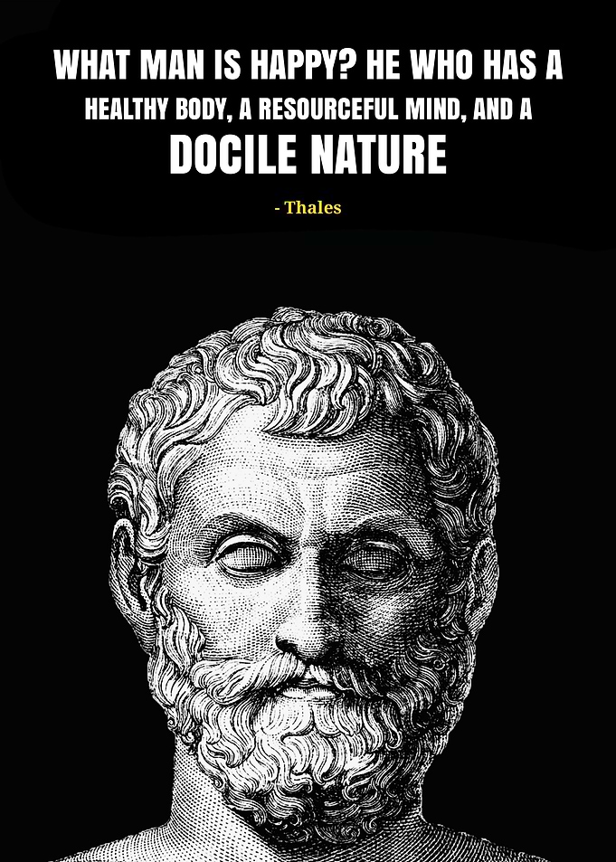 Thales of Miletus quote