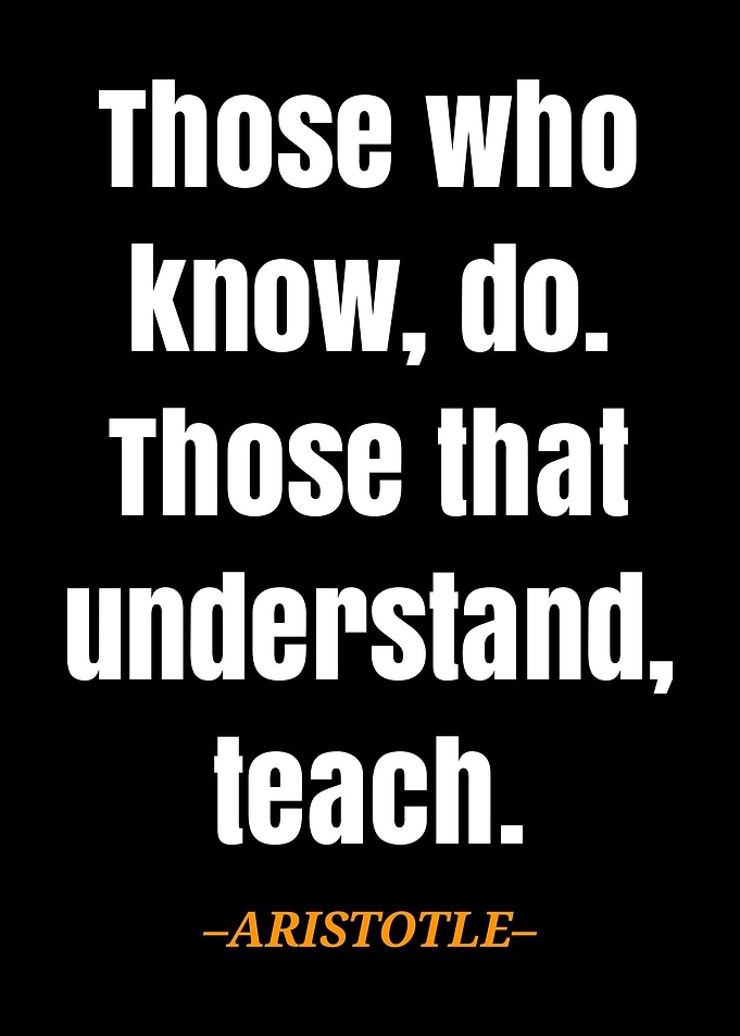 ARISTOTLE Quote