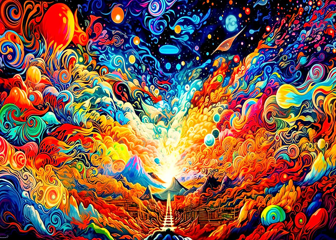 Abstract Colorful