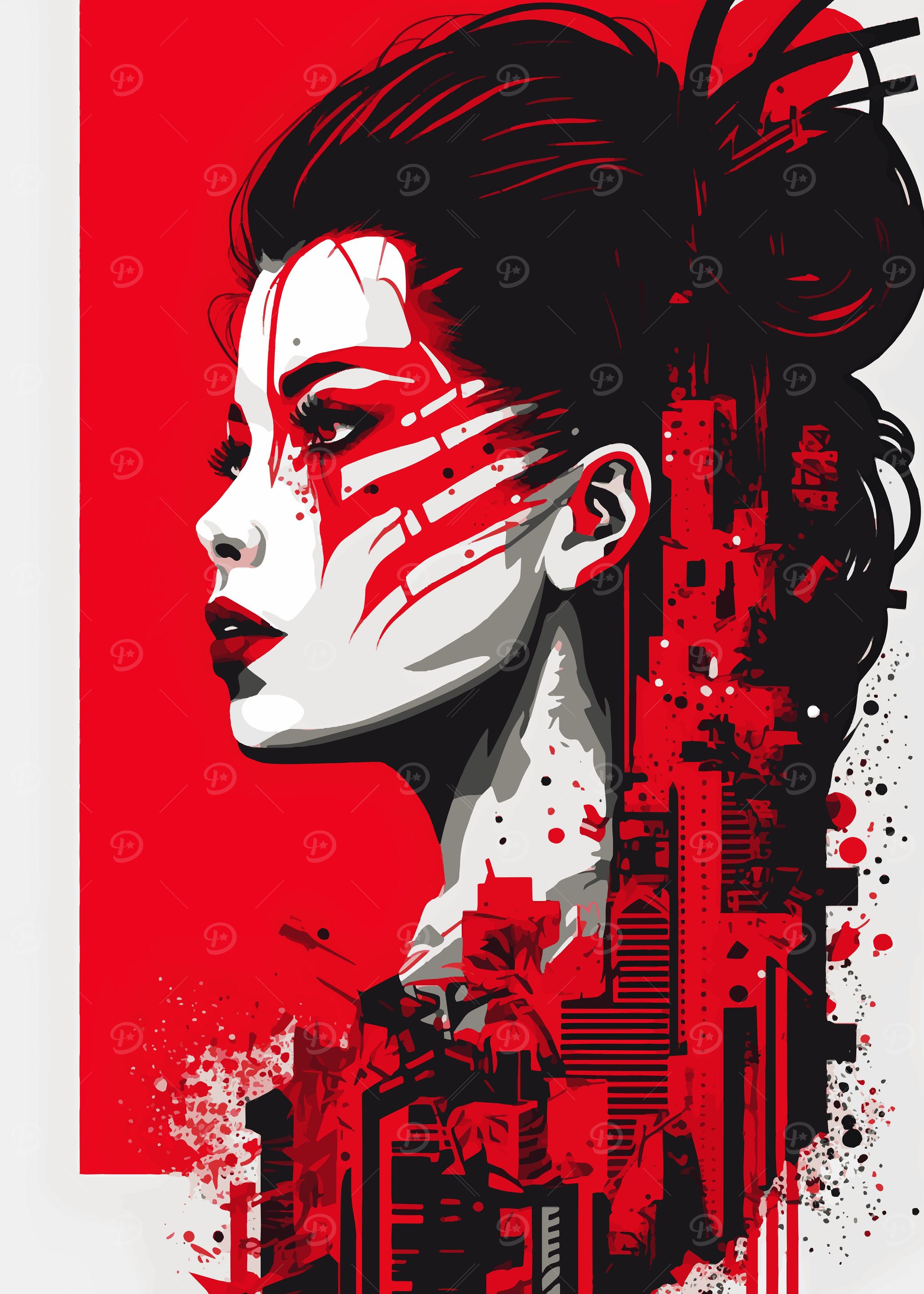 Japanese Rising Girl
