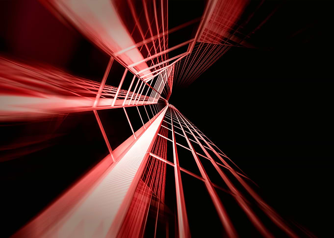 Abstract Red