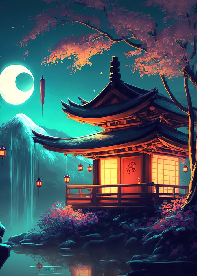 Night Japan House