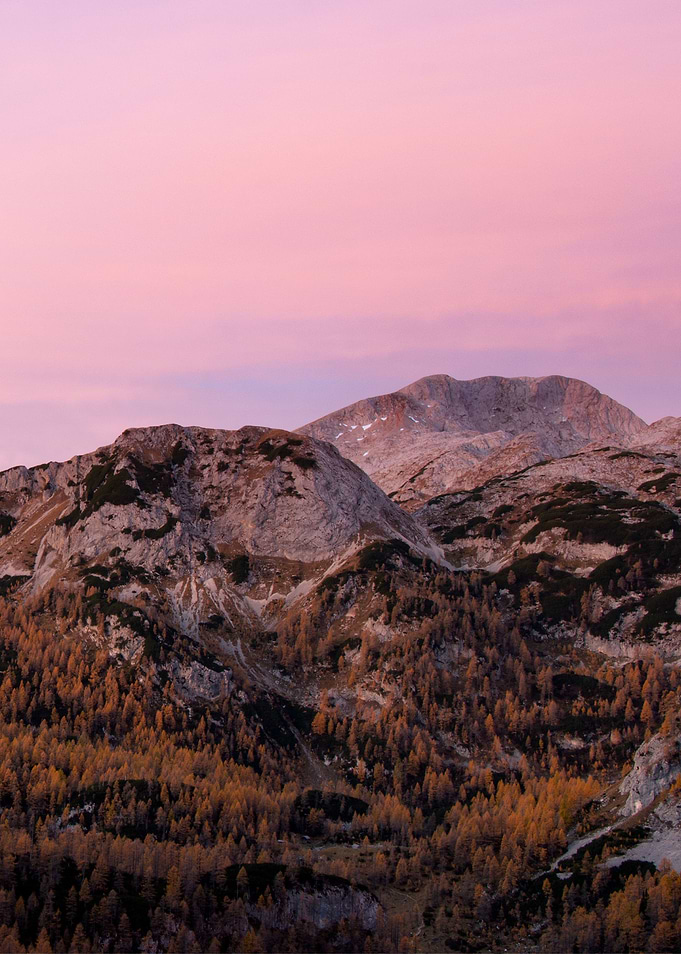 Sunset Mountain View