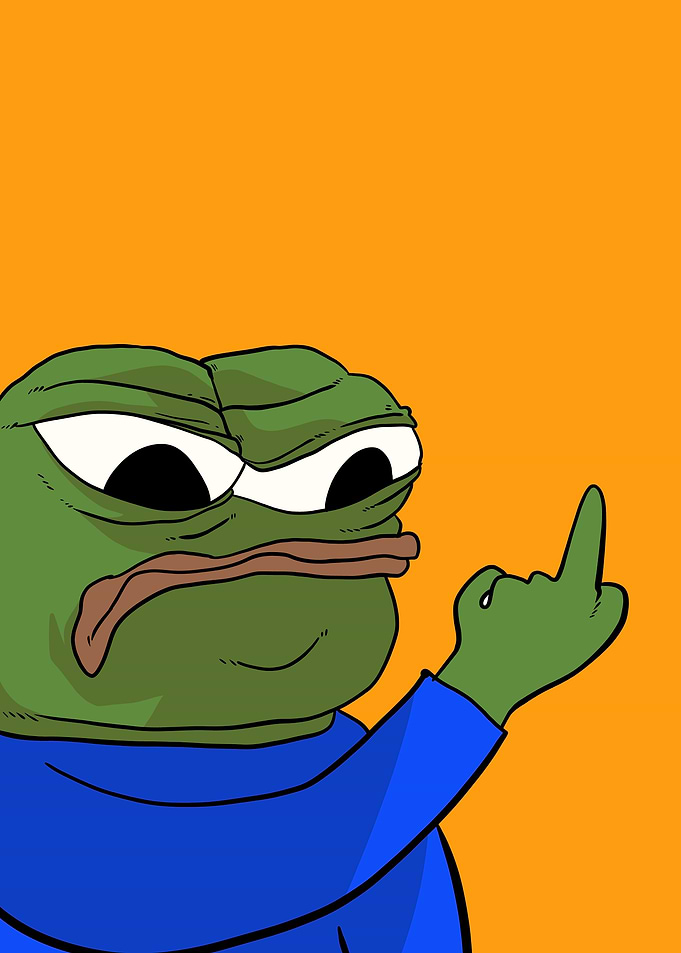 angry pepe