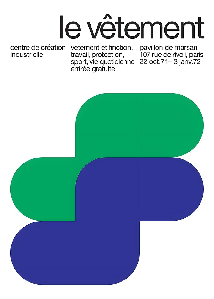 Le vetement Paul Rand 1971