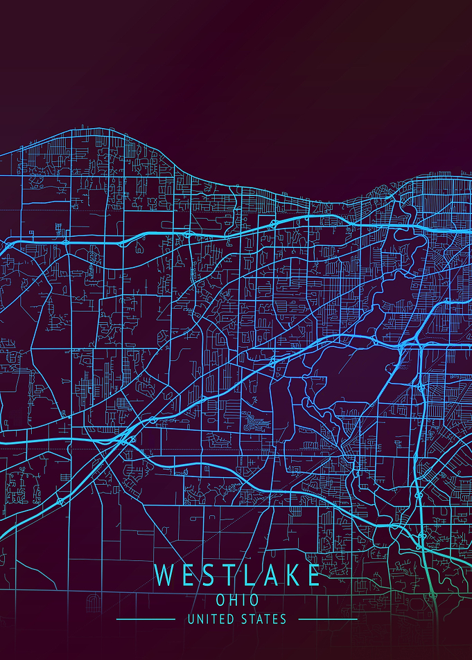 Westlake USA City Map