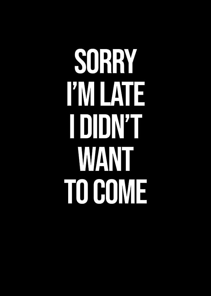 Sorry Im late