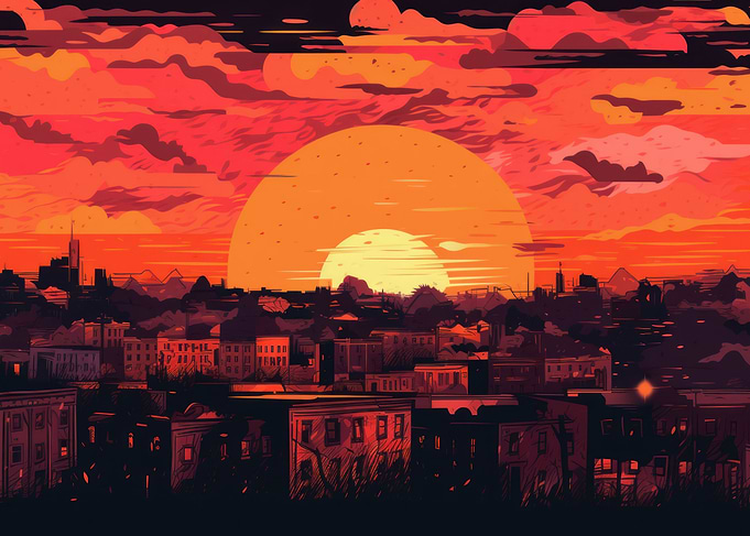 Urban Sunset