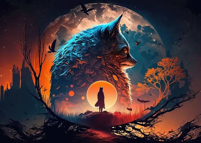 Fantasy landscape