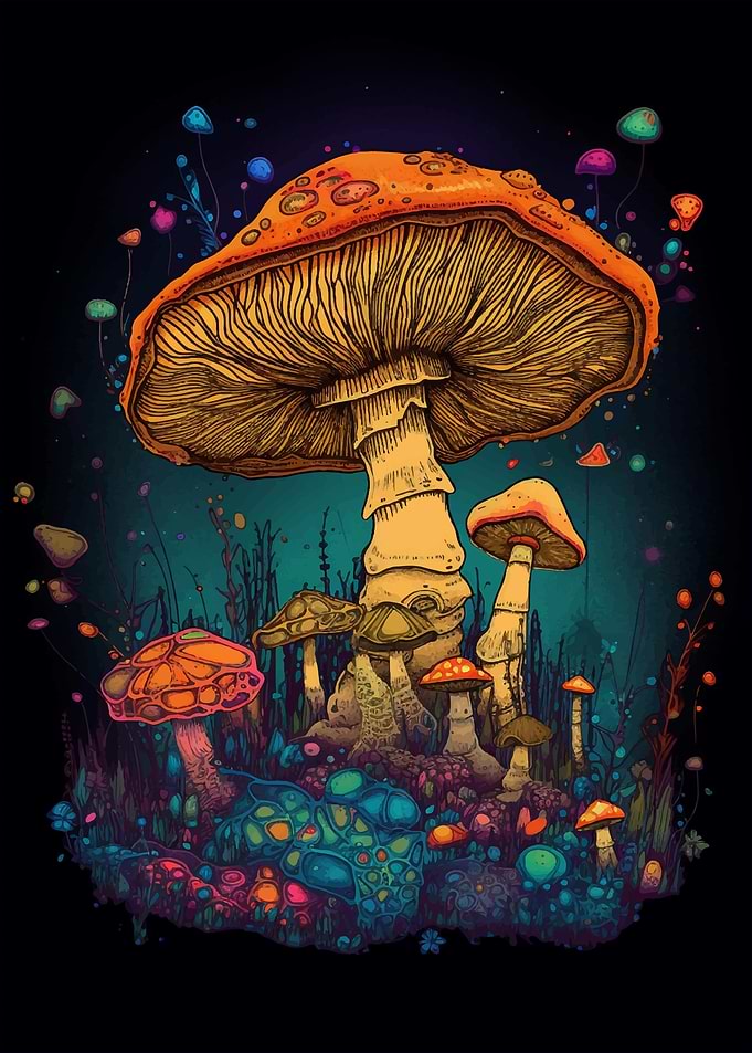 Psychedelic Mushroom