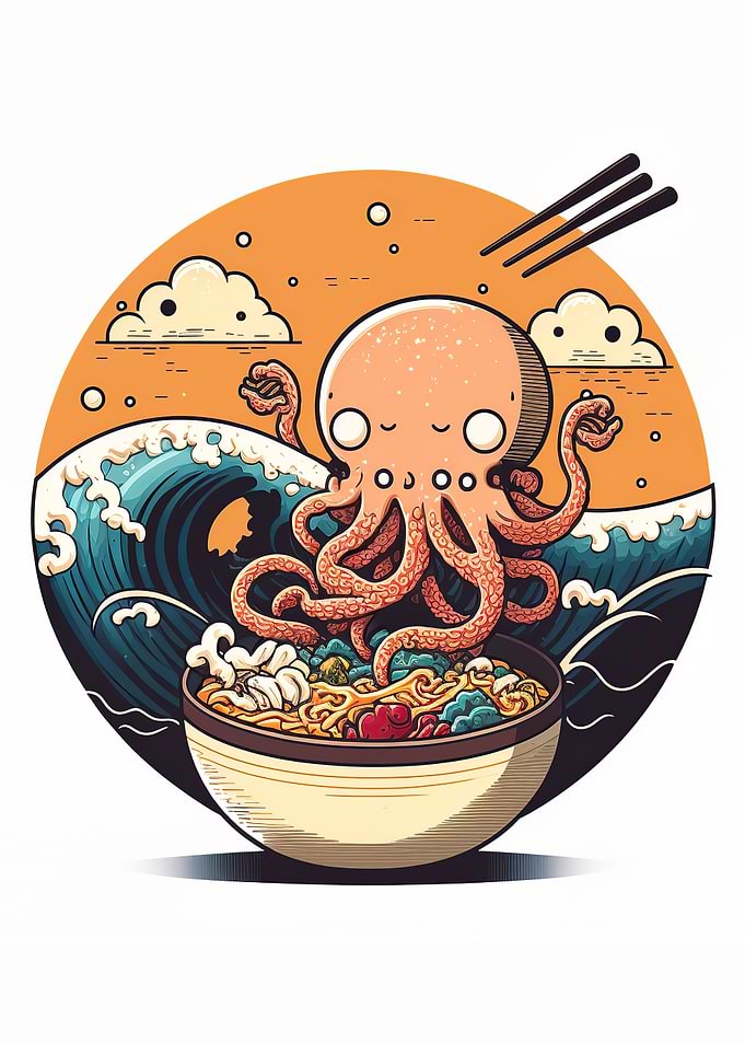 Octopus Ramen