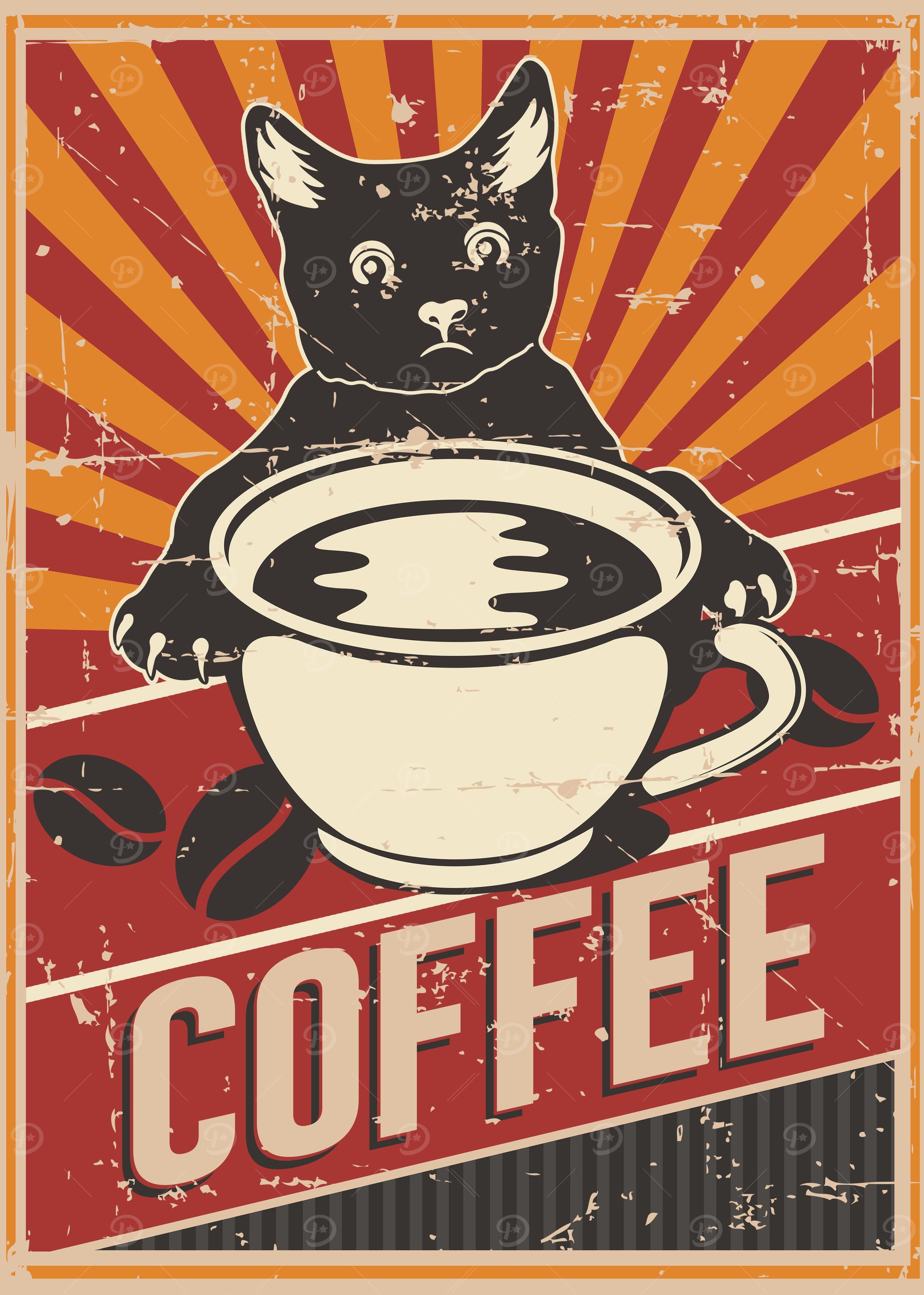 Cat and Coffee 3