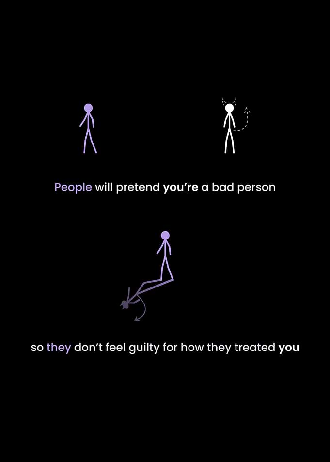 people who treat you badly