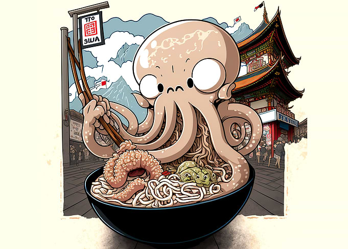 Octopus Ramen