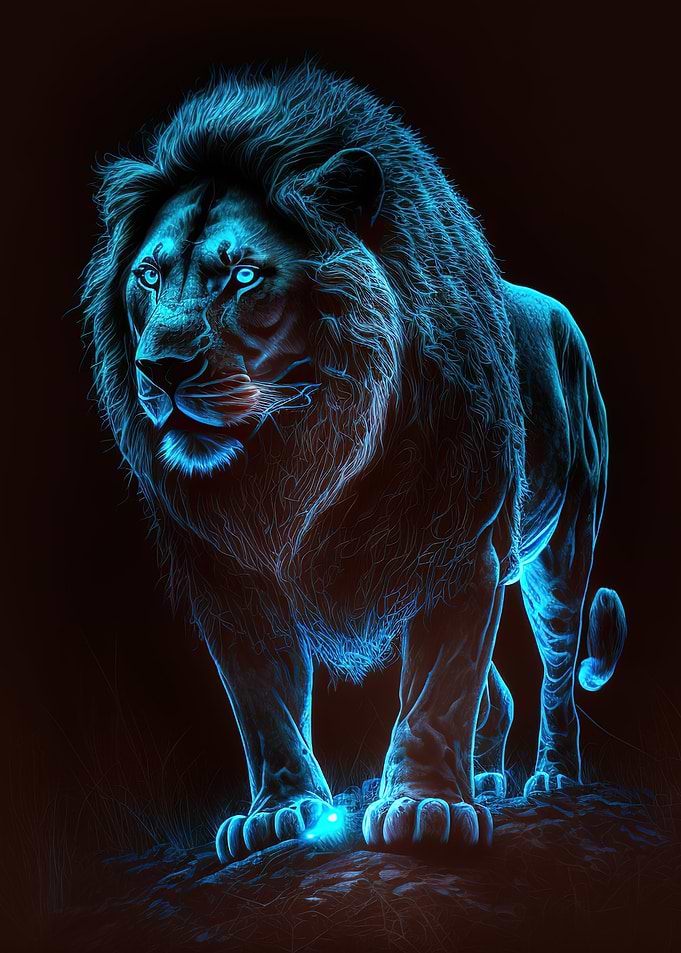 galaxy lion