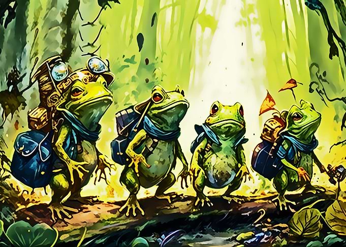 fantasy frog