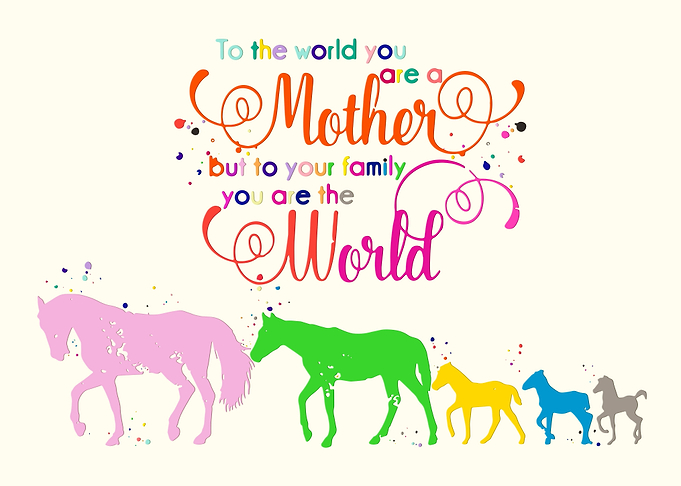 Horse Family Mother Quote