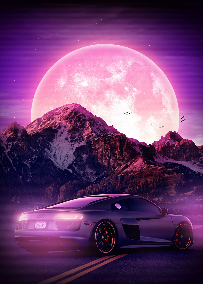 night adventure retro