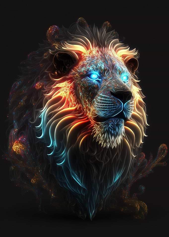 galaxy lion