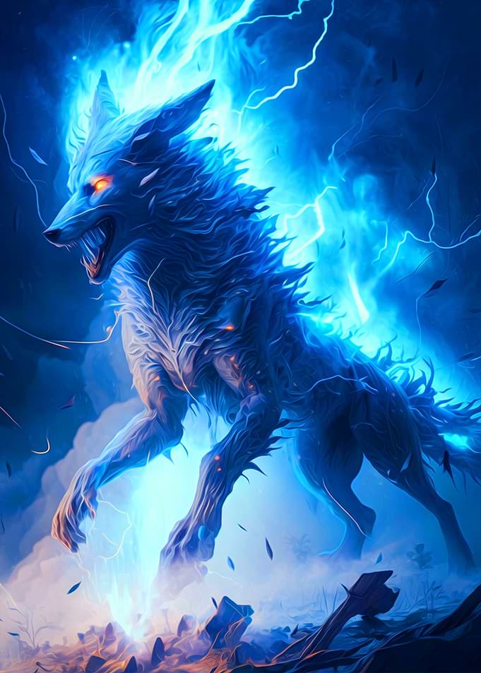 Fantasy Wolf