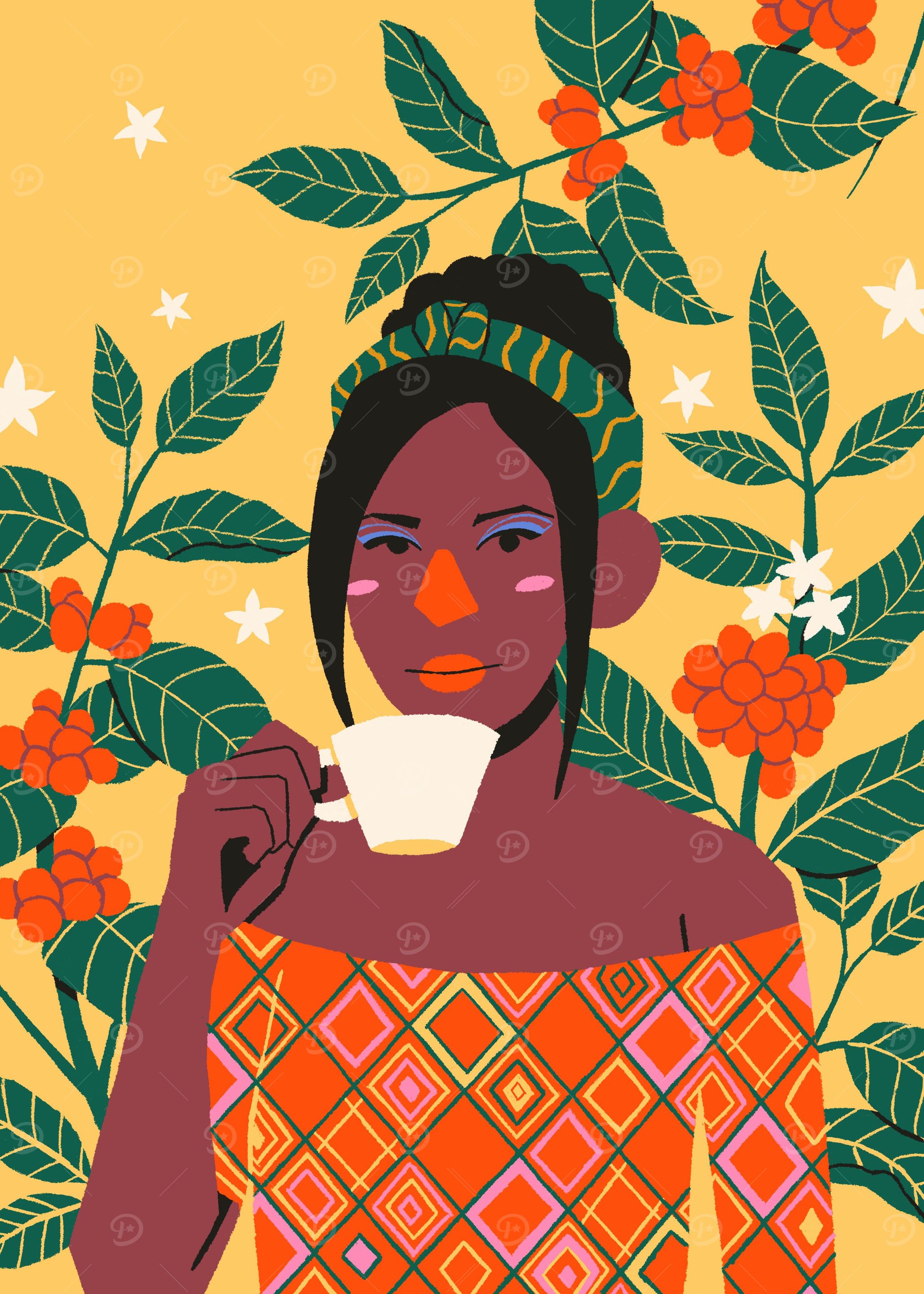 Morning with coffee