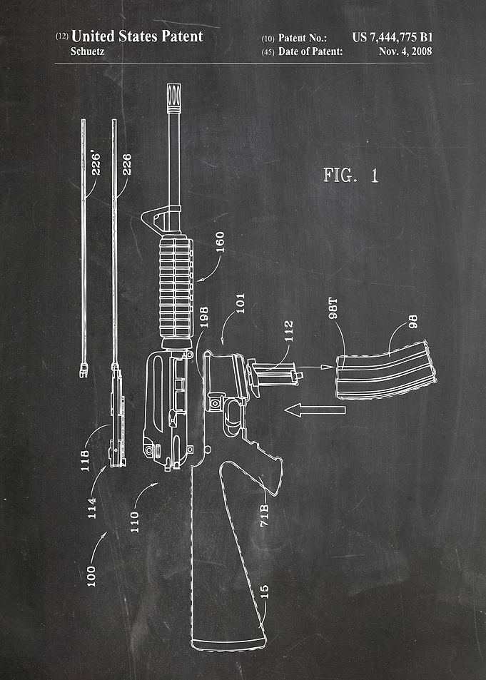M16 patent design 2008