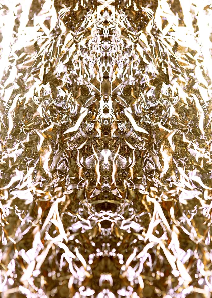 Alu folie abstract designs