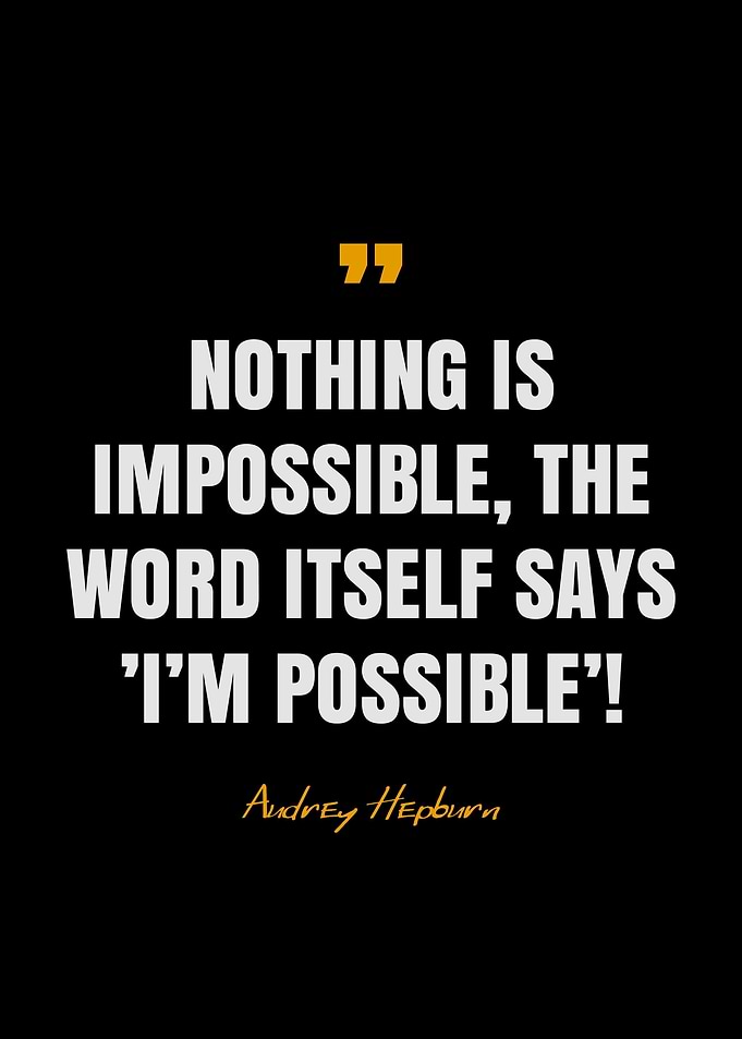 Audrey Hepburn Quotes